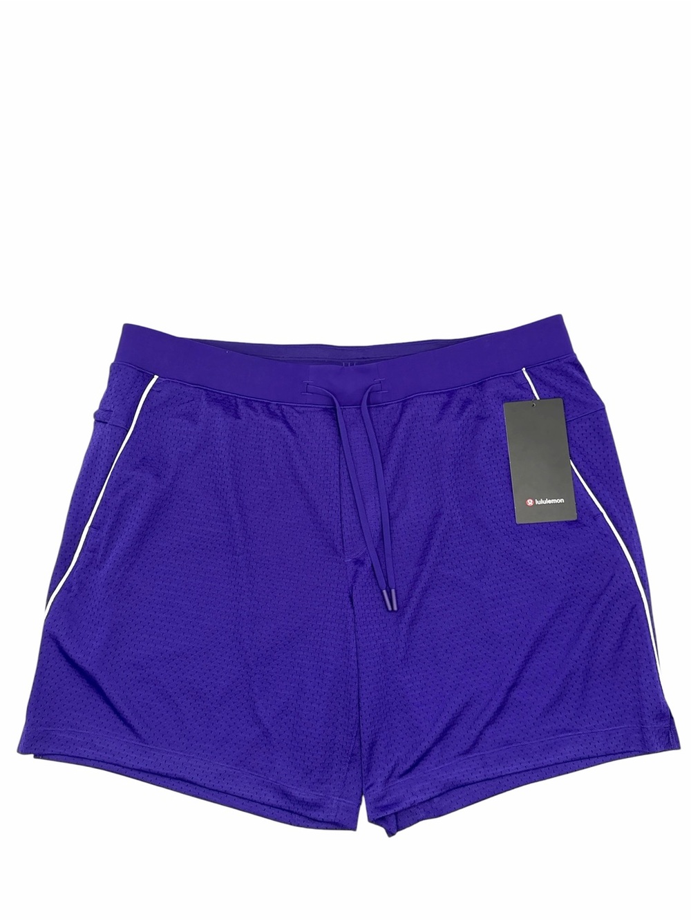 NWT Lululemon Double-Layered Mesh Short 7" LL Court Purple XXL